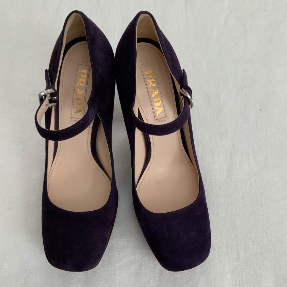 Prada Mary Jane Platform Heel